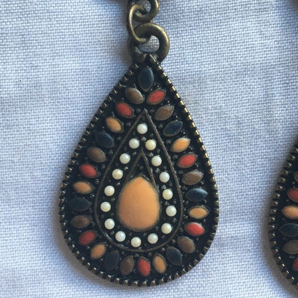 Teardrop Earrings - Picture 3 of 4